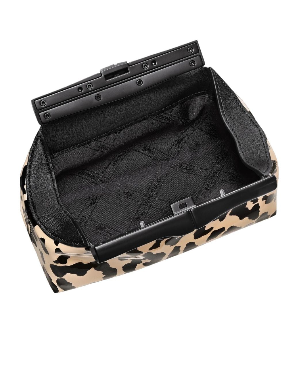 Longchamp Black Le Roseau S Pouch