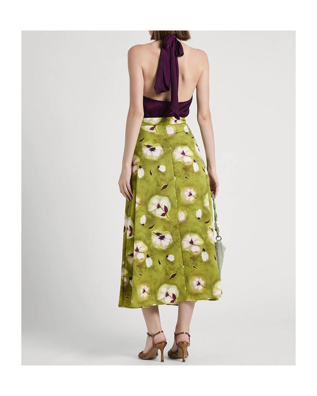 MAX&Co. Purple Halter Neck Top