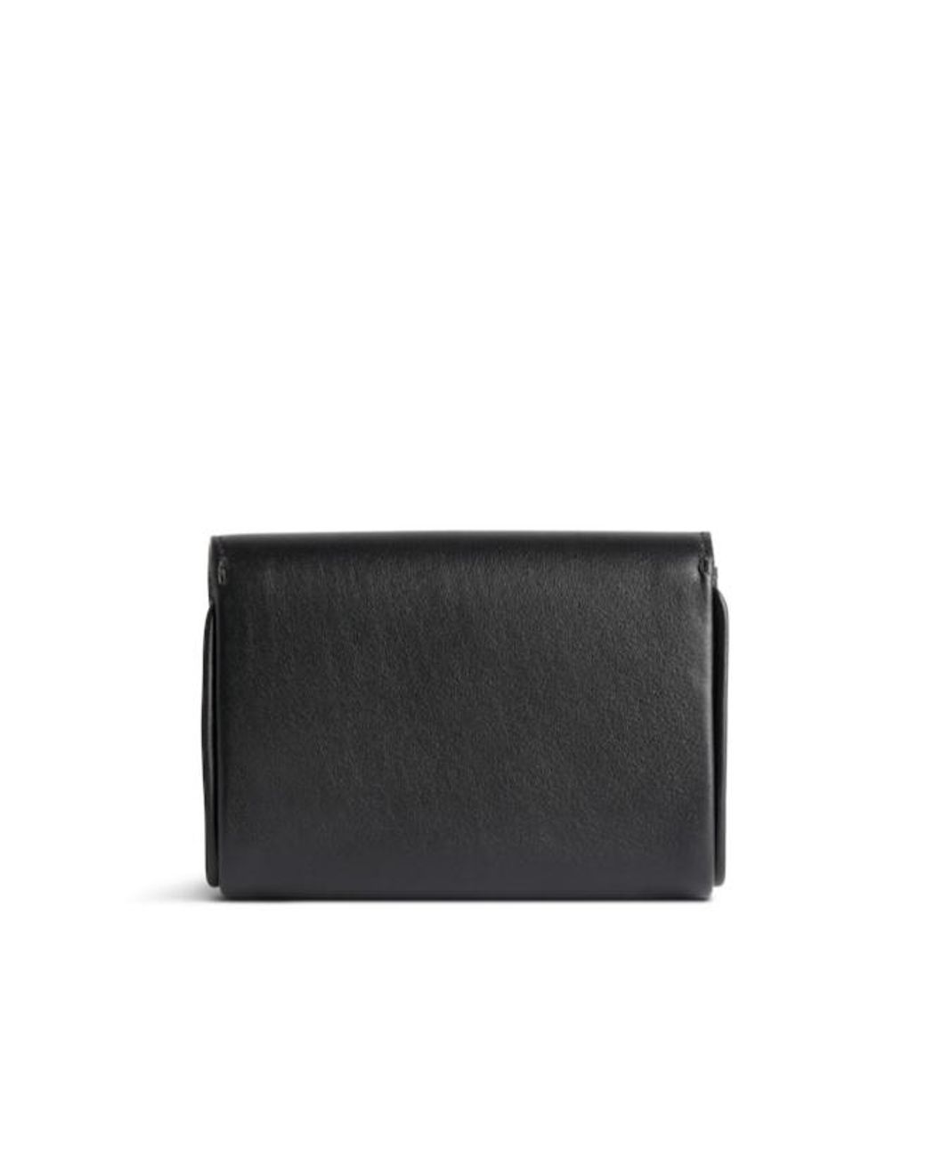 Balenciaga Black Rodeo Card Holder With Flap