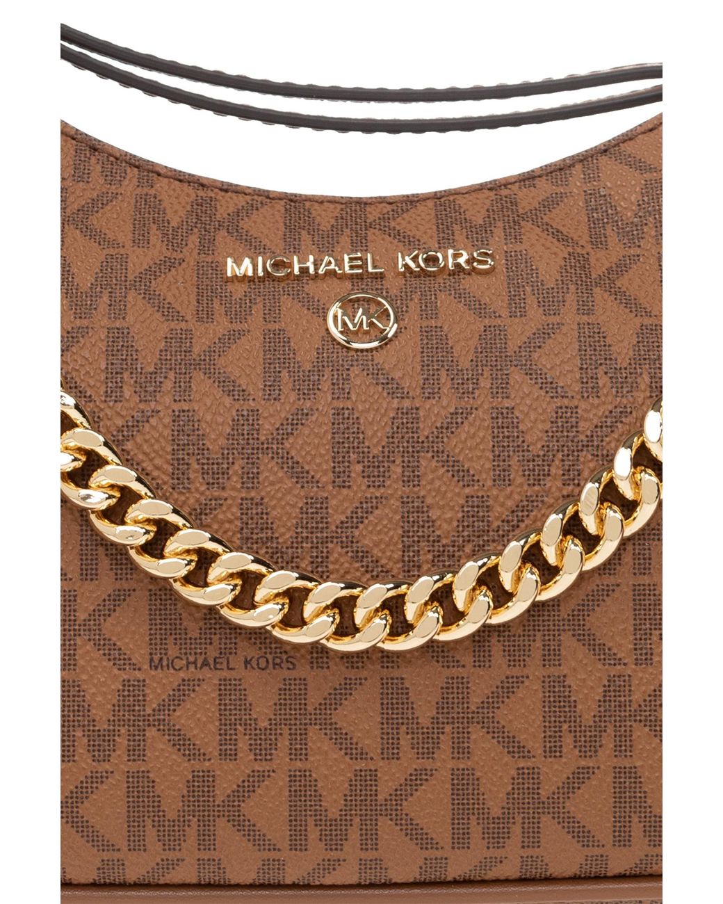 Michael Kors Brown Jet Set Charm Shoulder Bag