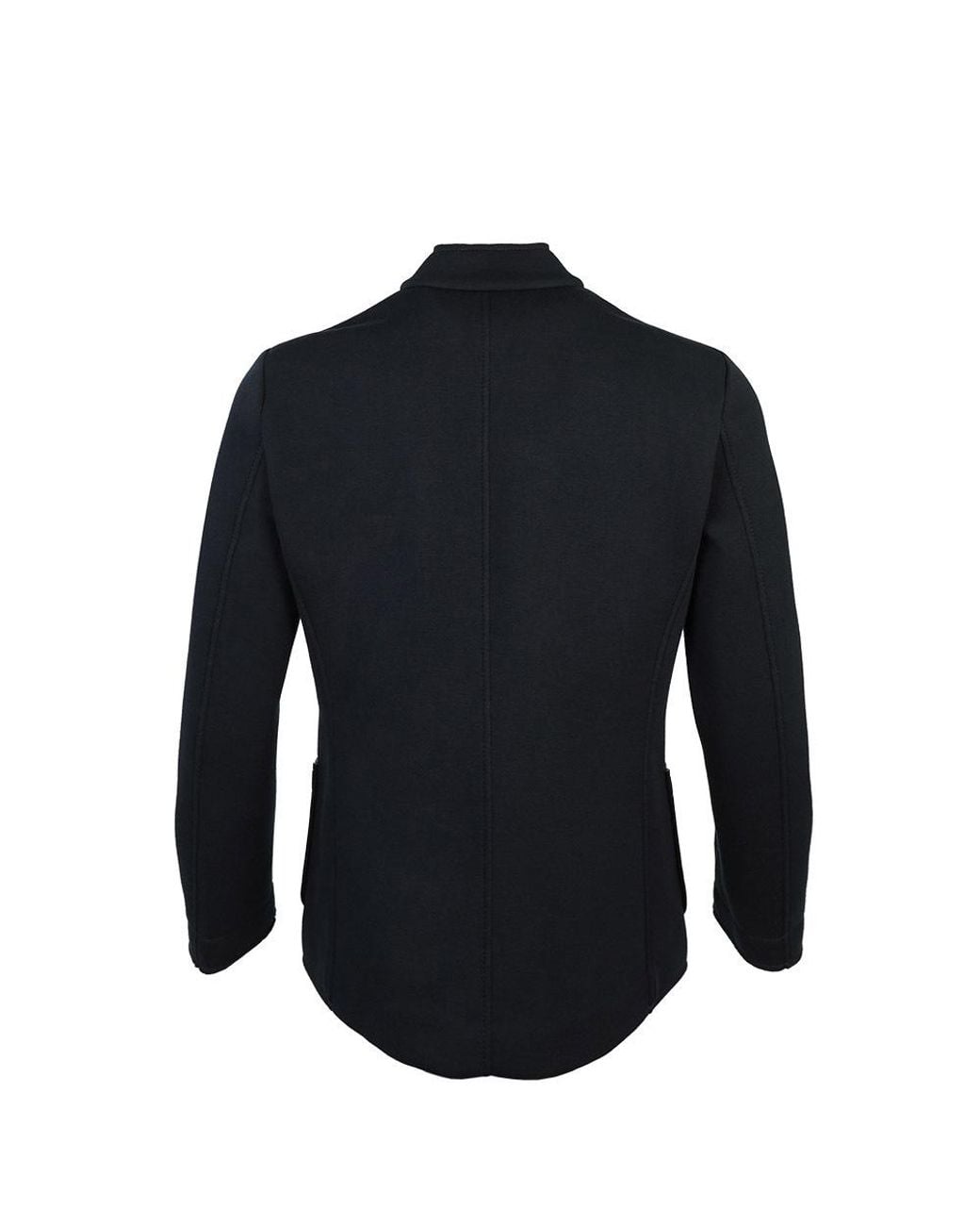 Armani Collezioni Blue Long-Sleeved Casual Jacket for men