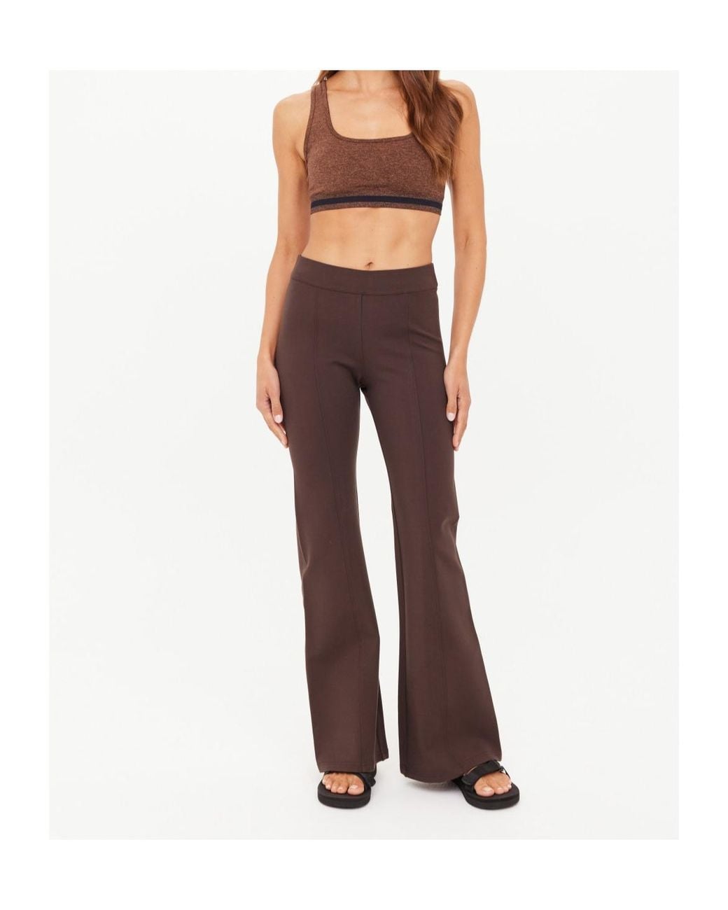 The Upside Gray Joyela Flared Pants