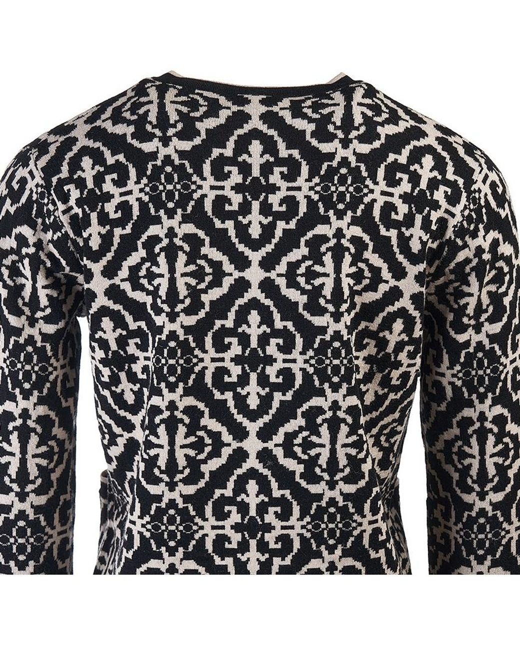 Max Mara Black Round-Collar And Long-Sleeved Sweater