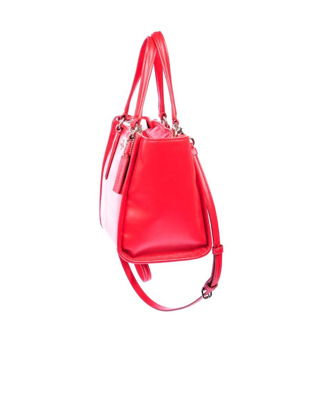 COACH Pink Logo Shoulder Bag