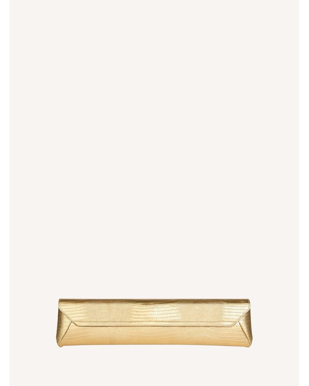 Balmain Natural Long Clutch Bag