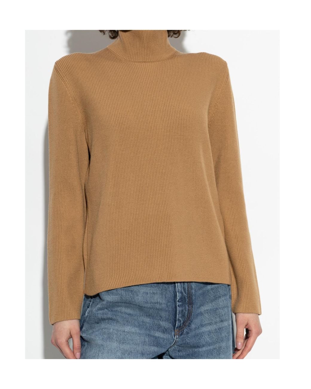 Etro Natural Turtleneck Knitted Jumper