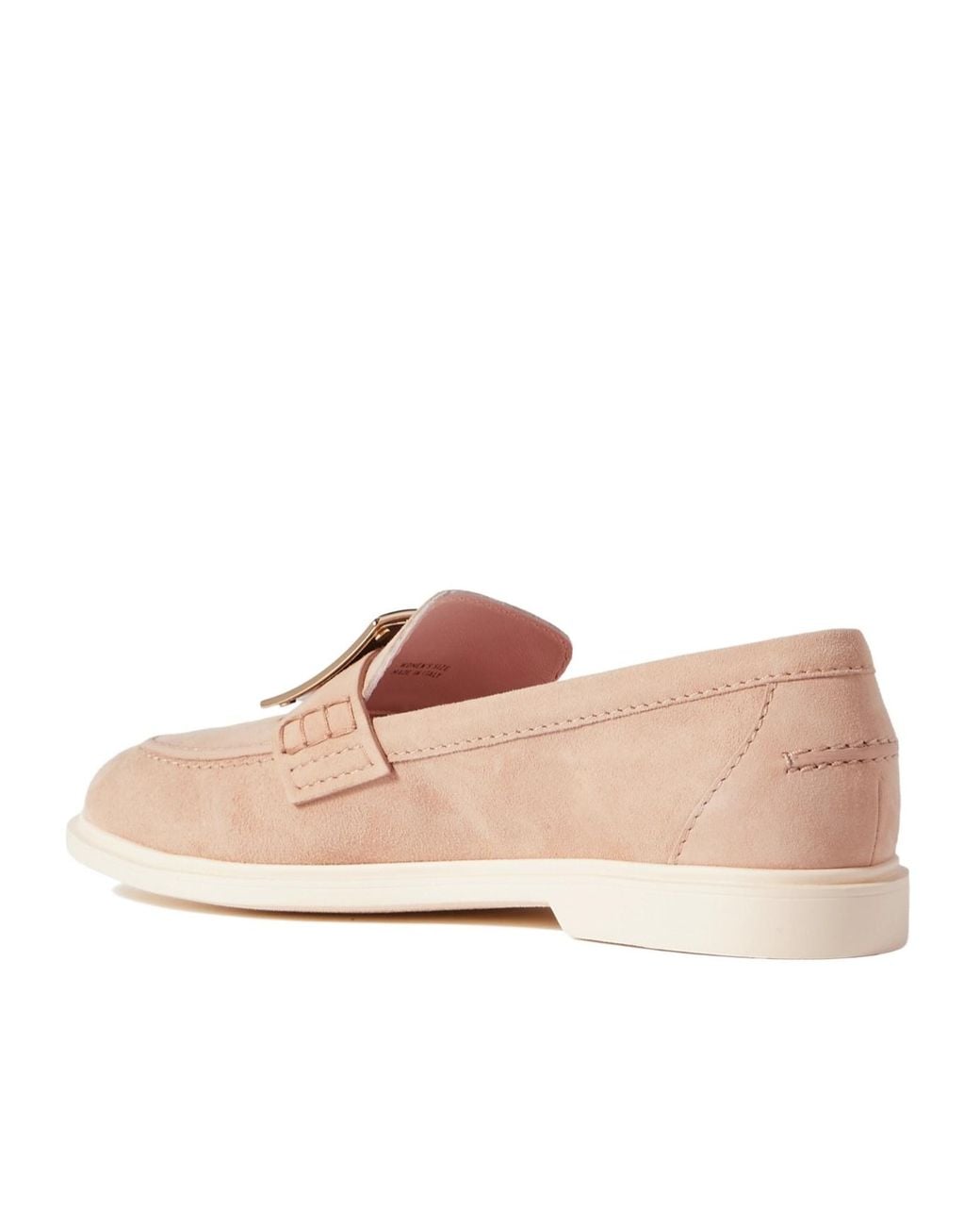Roger Vivier Pink Viv Rangers Loafer Shoes