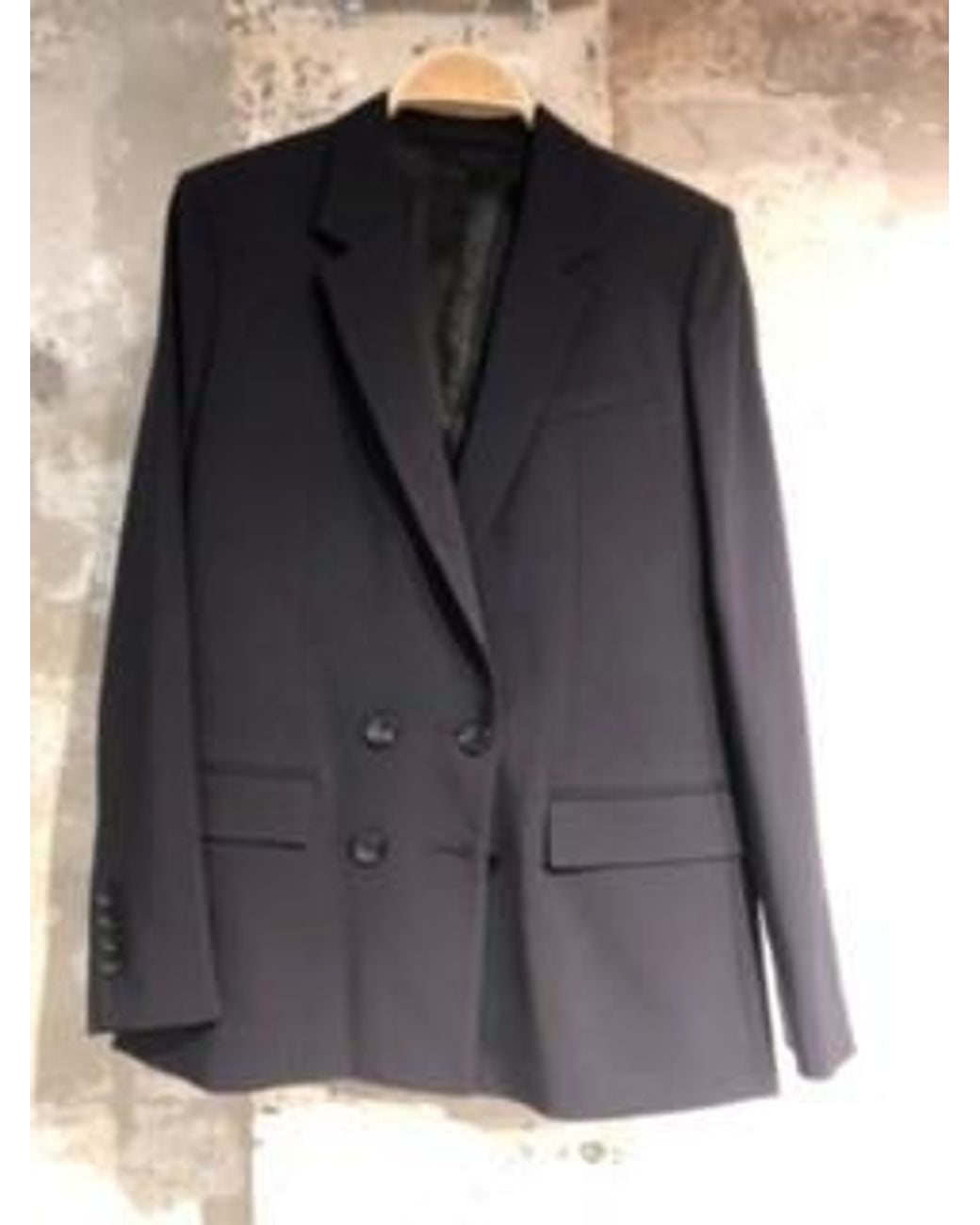 Isabel Marant Blue Double-Breasted Buttoned Jacket