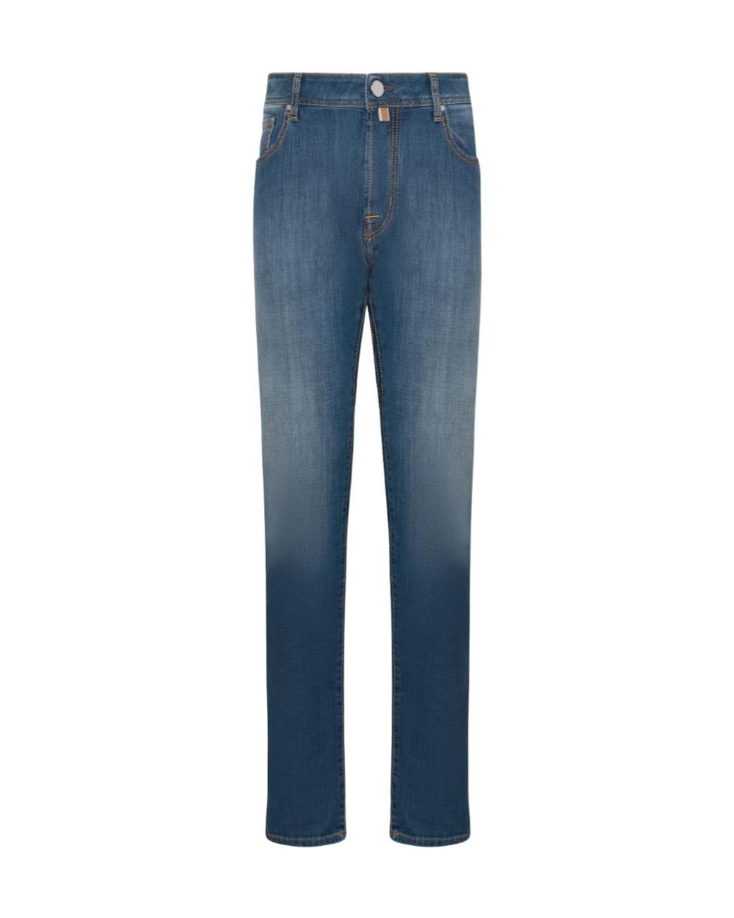 Jacob Cohen Blue Five-Pocket Jeans for men
