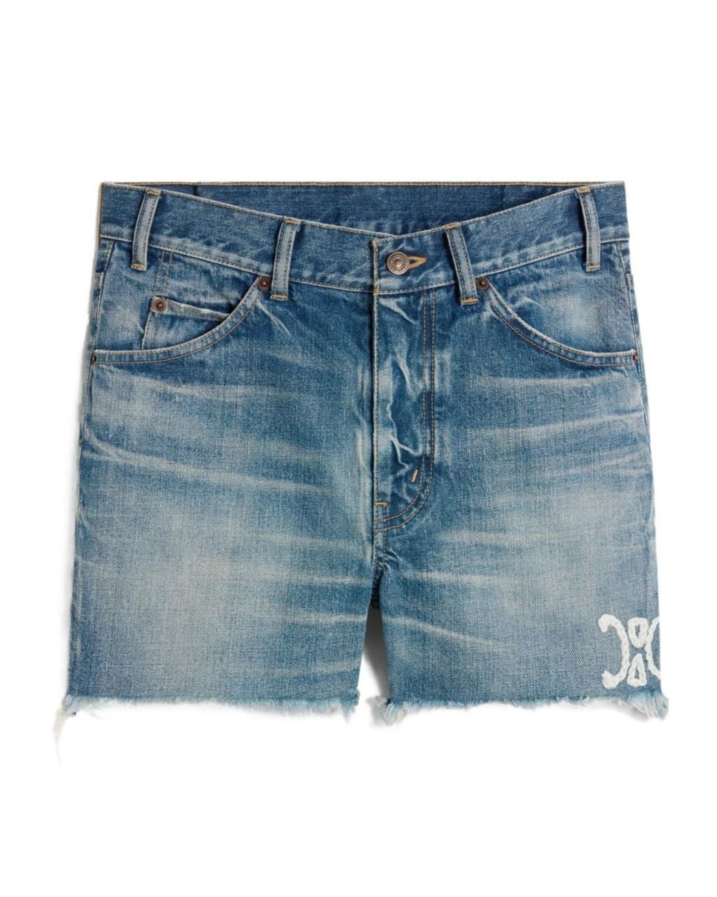 Céline Blue Skate Shorts