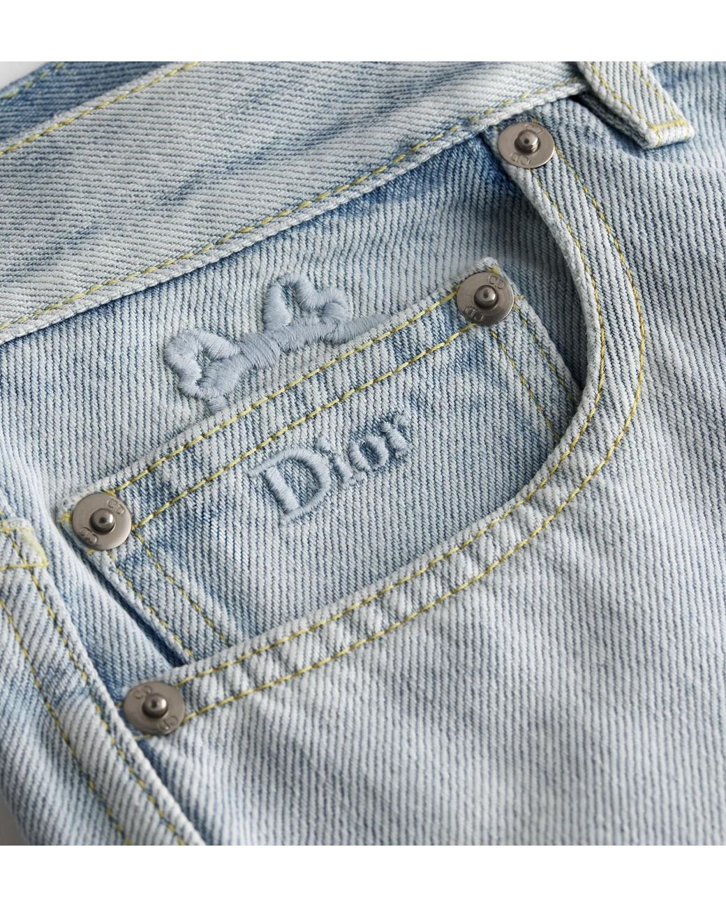 Dior Blue Flared Jeans