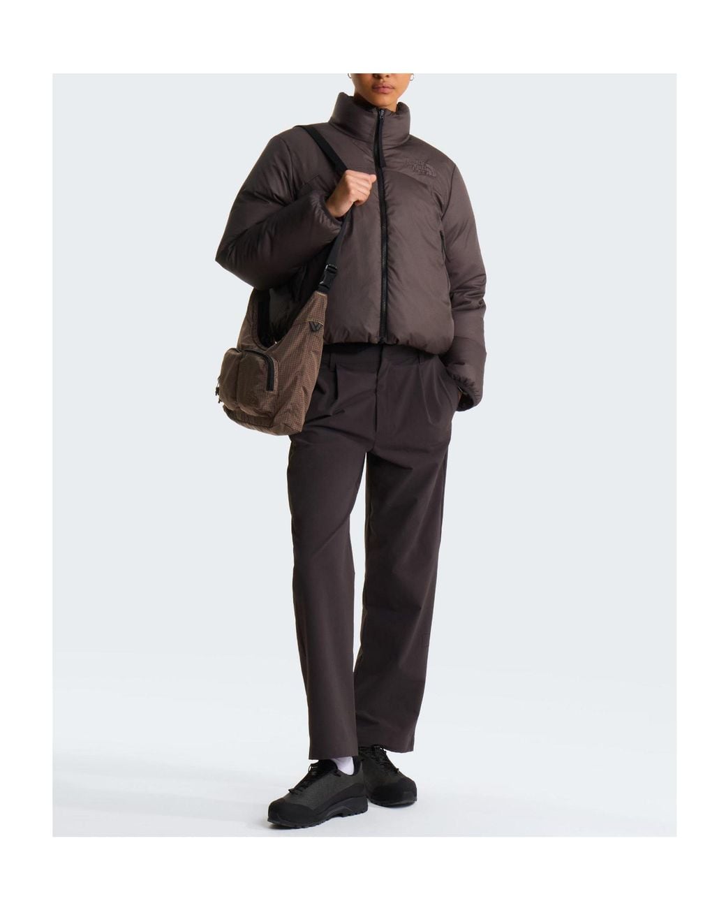 The North Face Brown Reversible Down Jacket