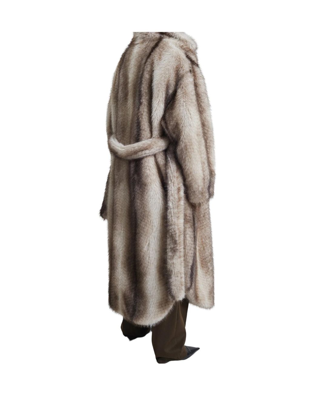 Frankie Shop Gray Long-Sleeved Coat