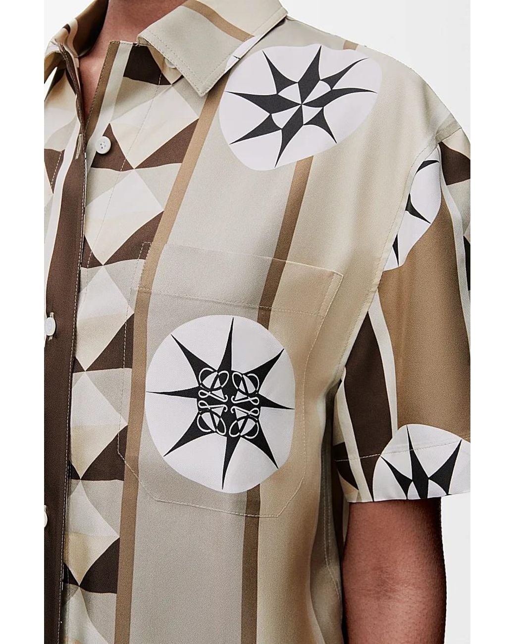 Loewe Metallic Short Sleeve Shirt