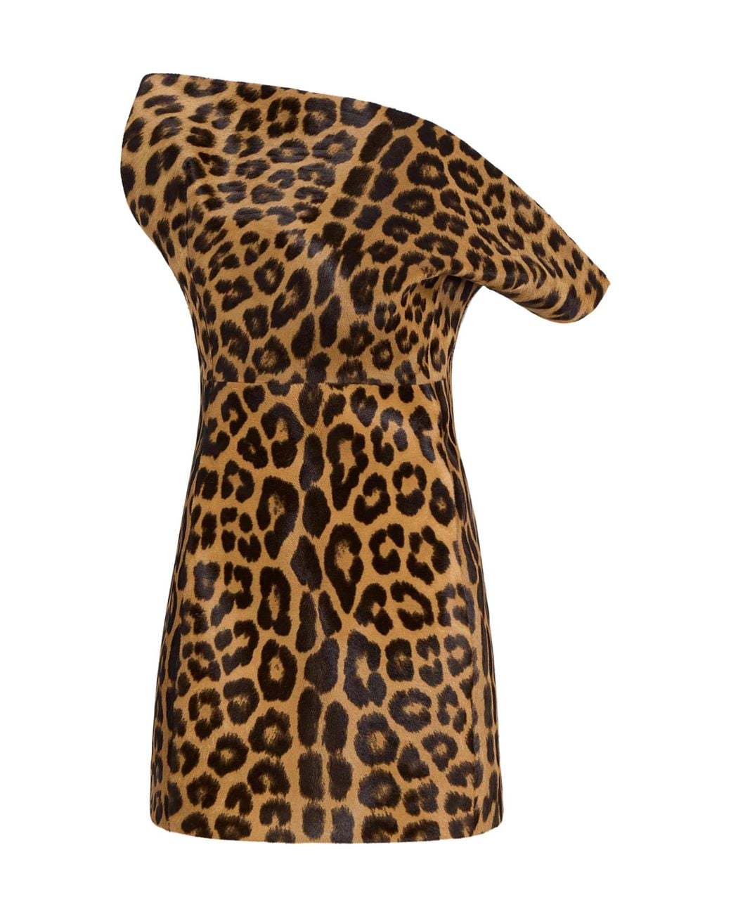 Khaite Brown Corinne Leopard Printed Top
