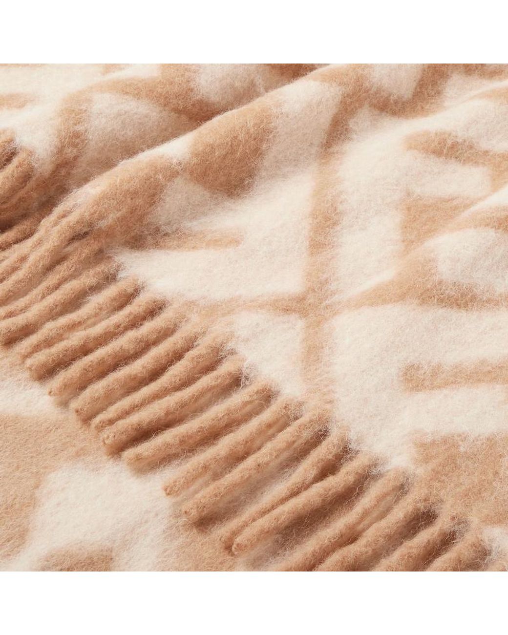 Fendi Natural Ff Blanket