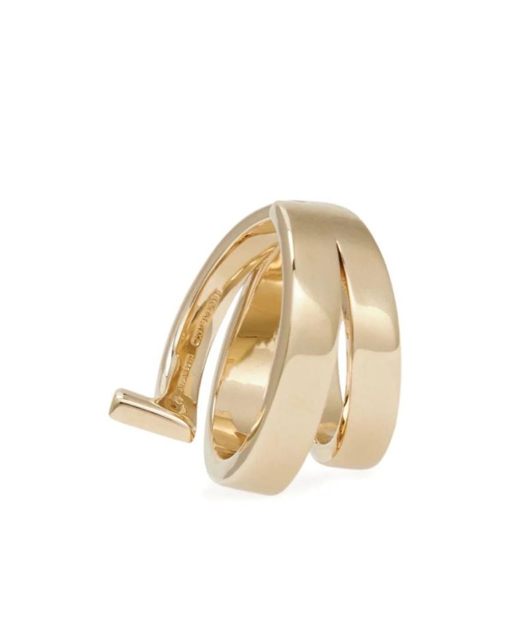 Ferragamo Natural Ferragamo Gancini Band Ring