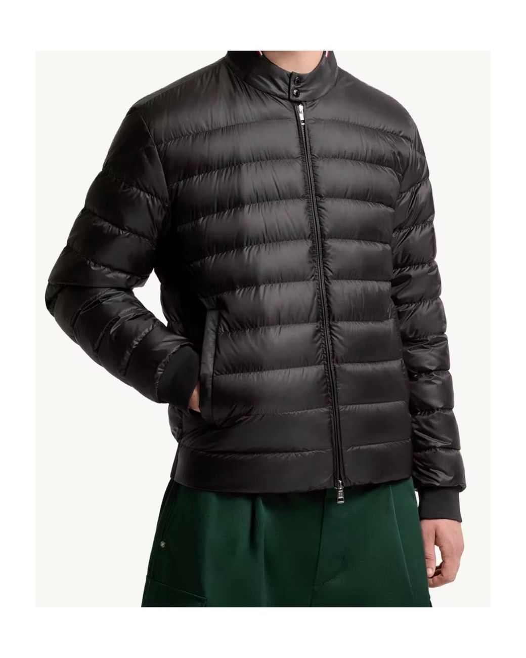 Moncler Black Down Jackets for men