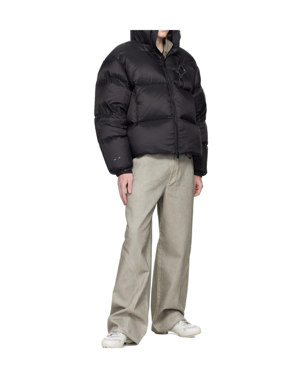 HELIOT EMIL Black Lumen Down Jacket for men