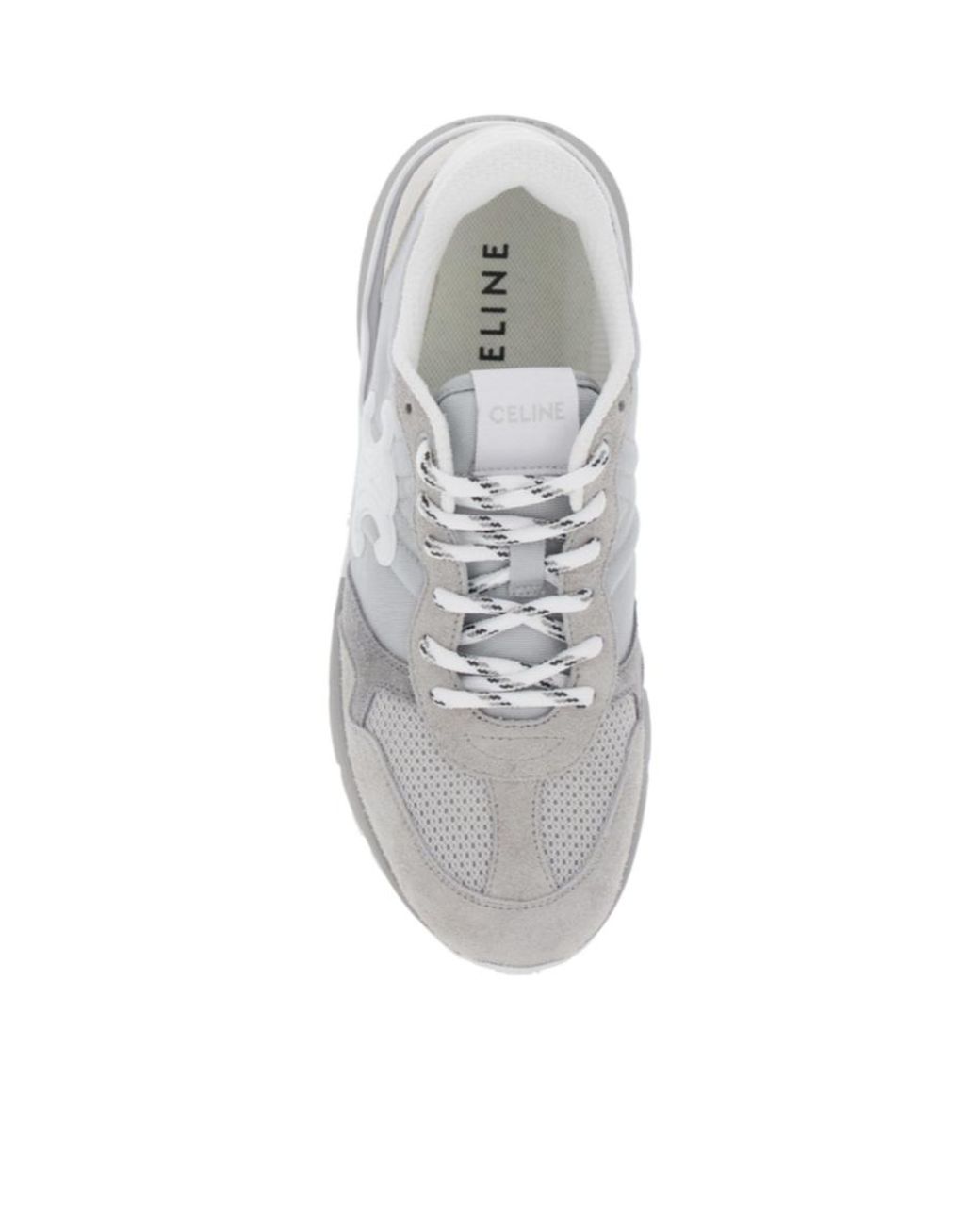 Céline Gray Low-Top Sneakers