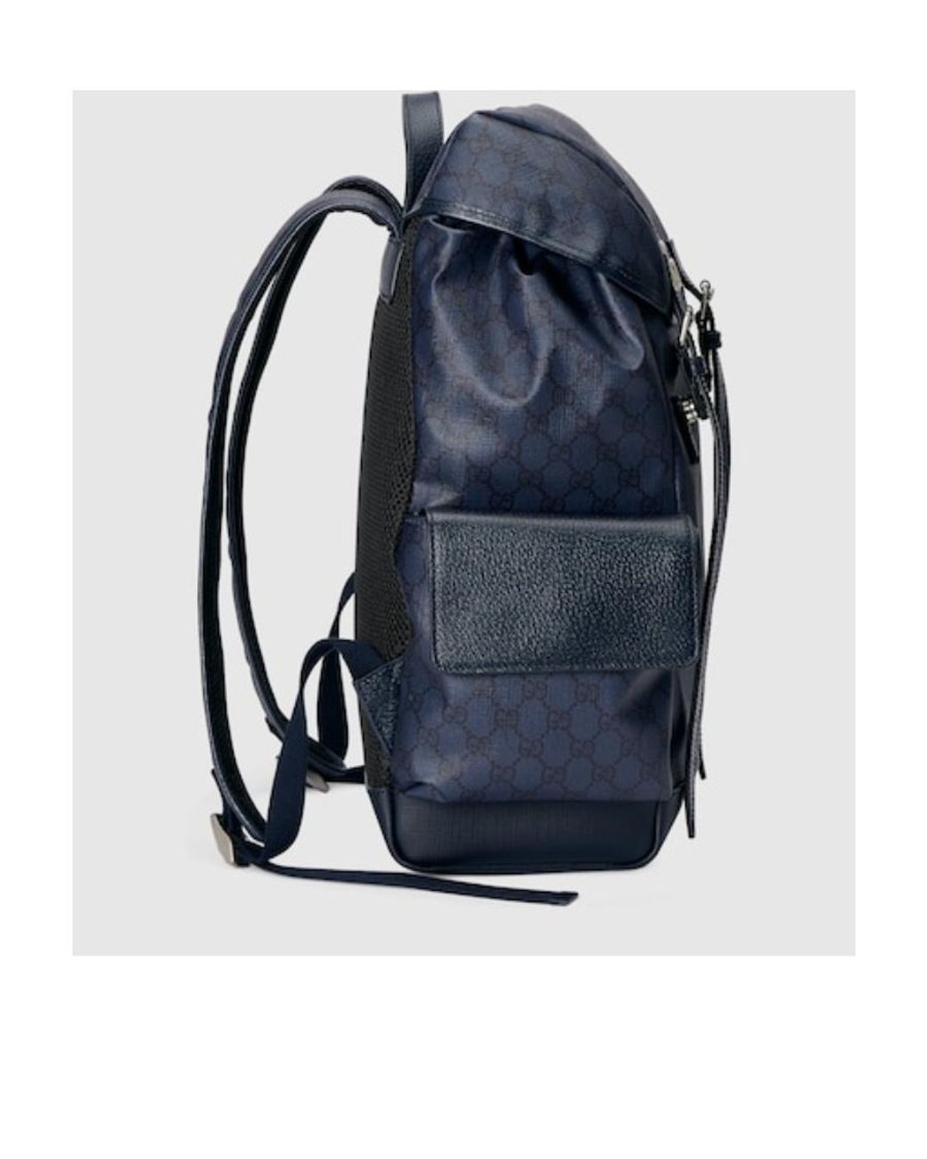 Gucci Blue Ophidia Gg Medium Backpack for men
