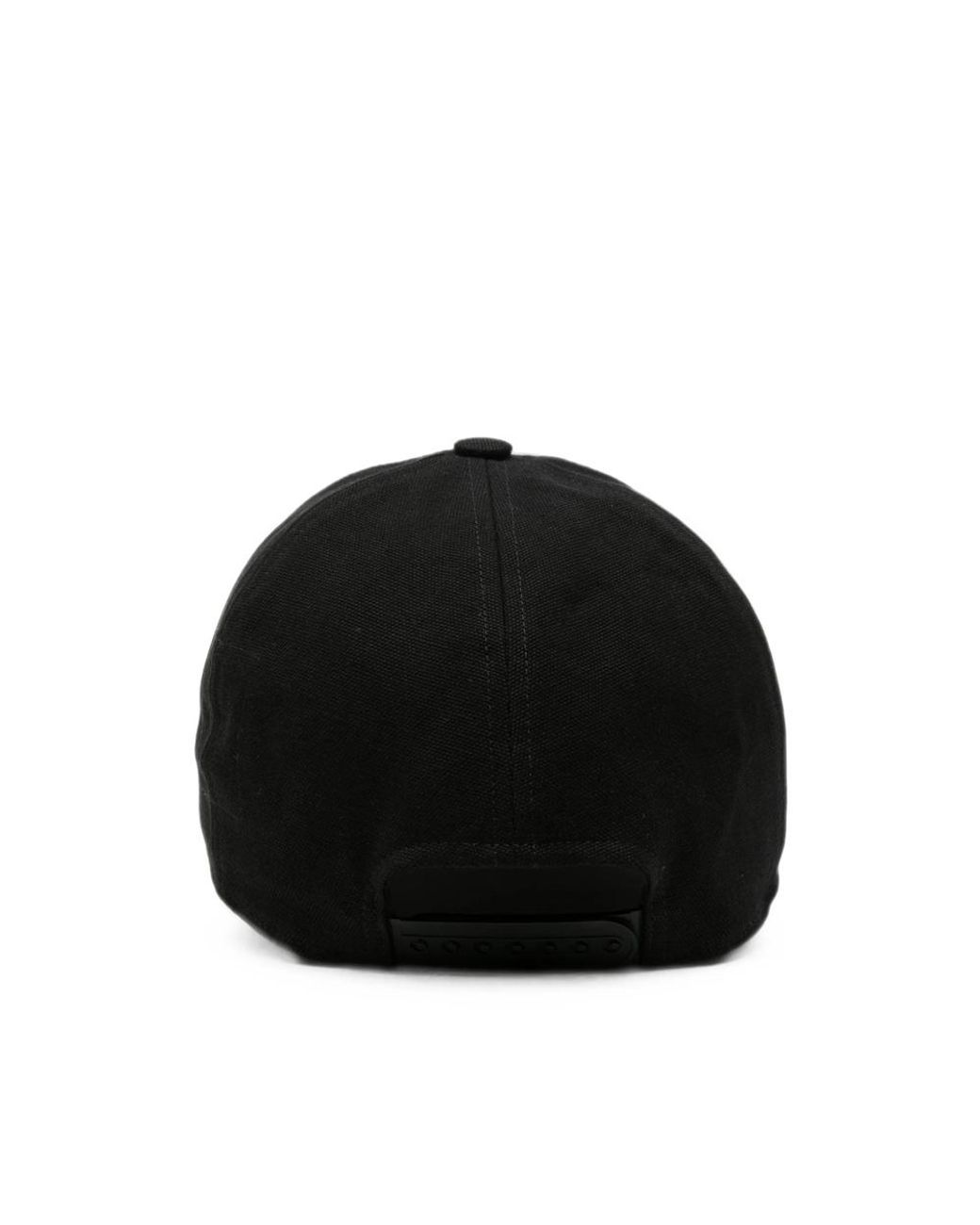 Rick Owens Black Tower Logo Baseball Cap for men