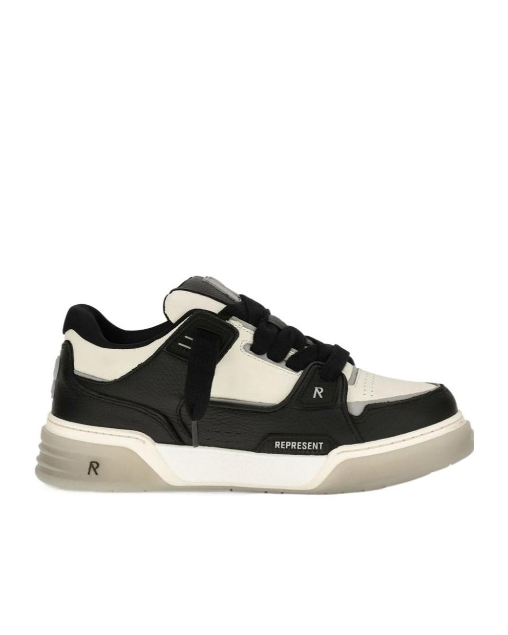 Represent Black Studio Low-Top Sneakers for men