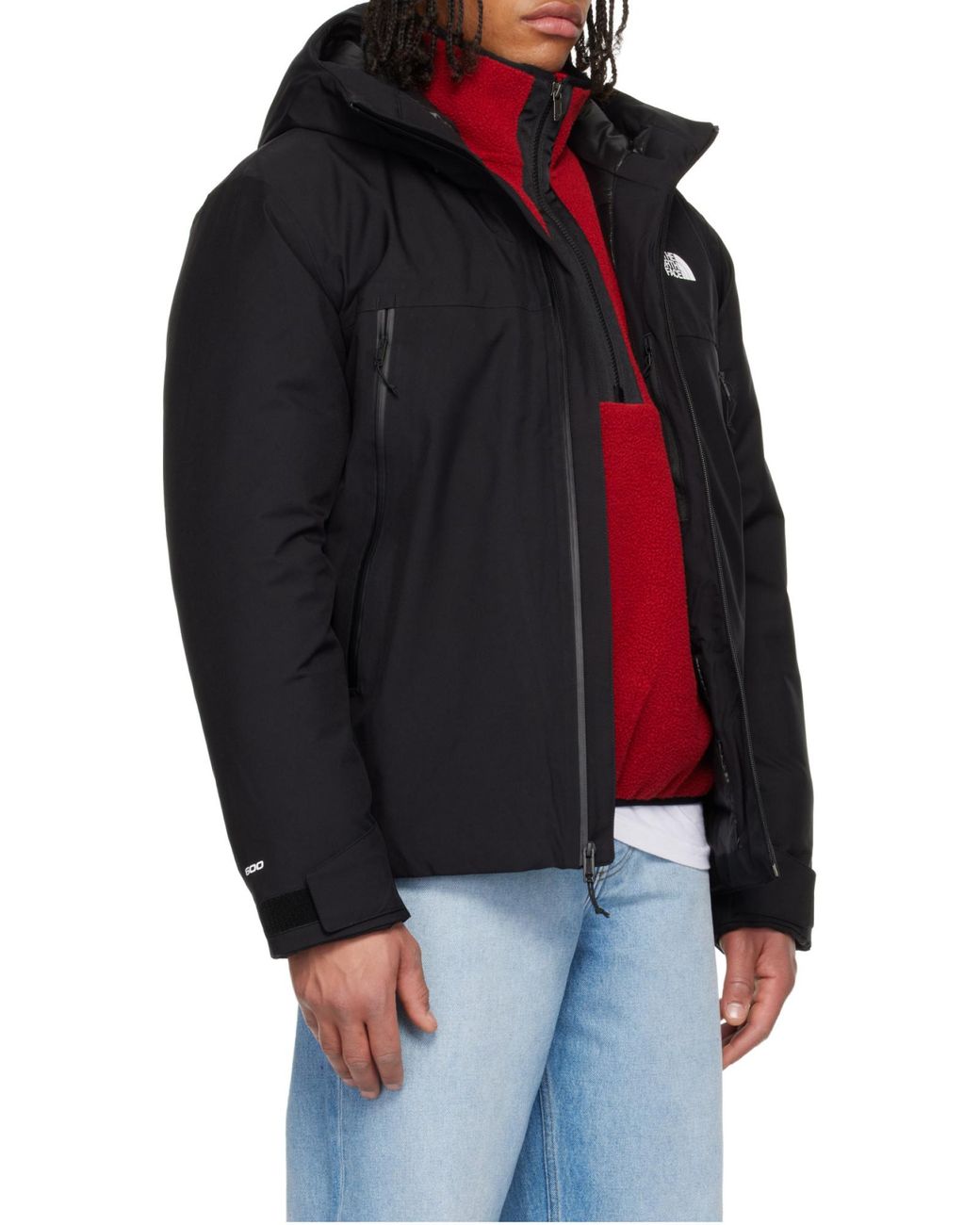 The North Face Black Range Down Hooded Jacket for men