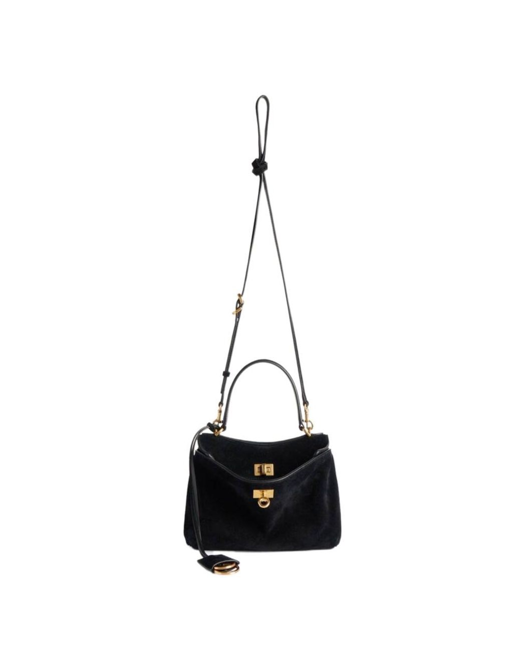 Balenciaga Black Rodeo Mini Handbag