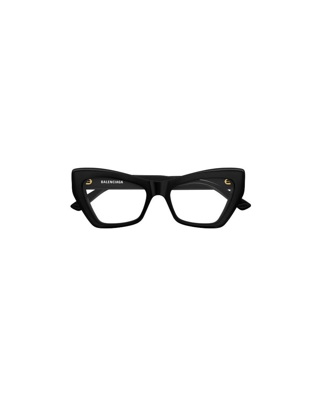 Balenciaga Black Eyewear Cat-Eye Frame Glasses