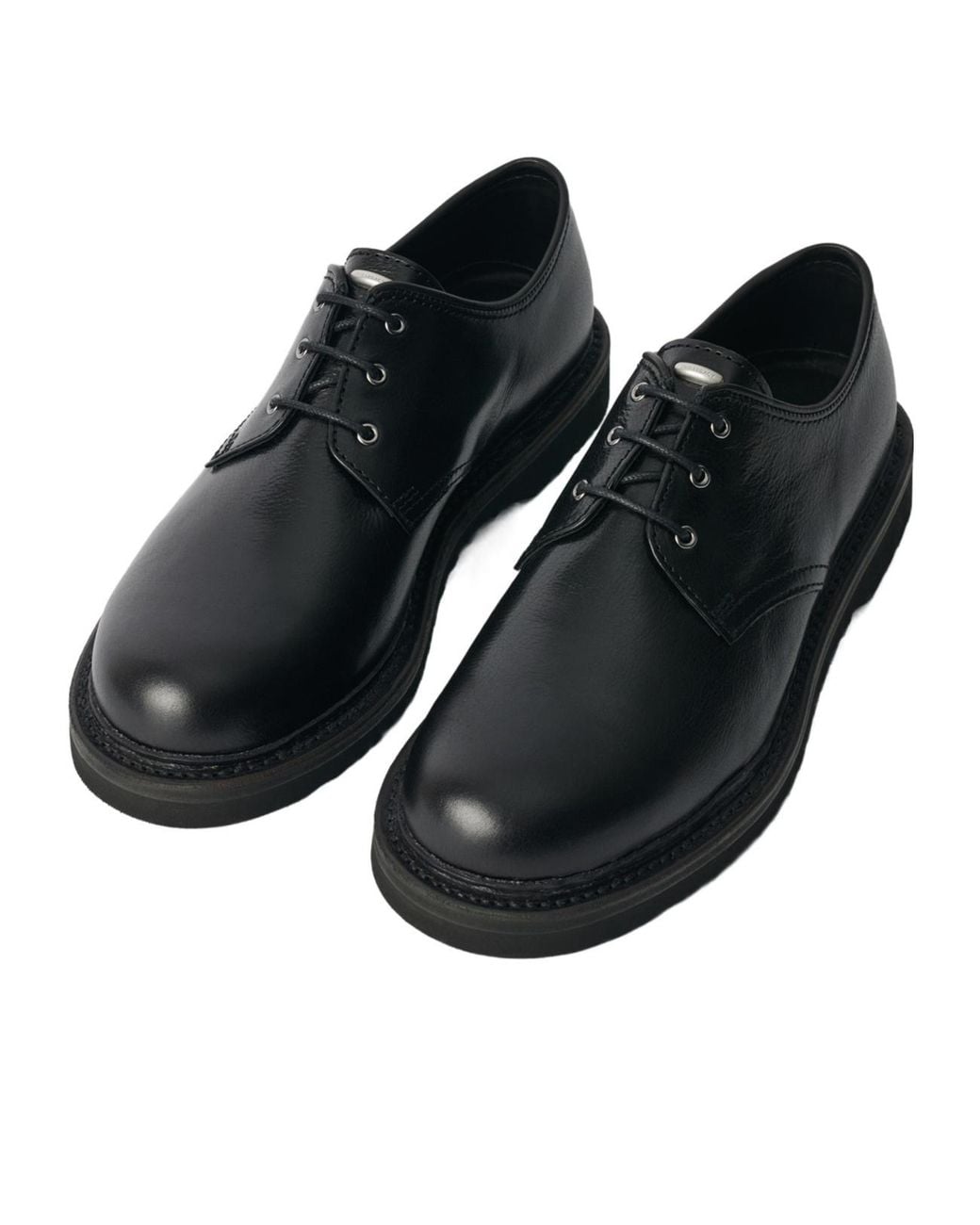Our Legacy Black Trampler Chunky Derby Shoes for men