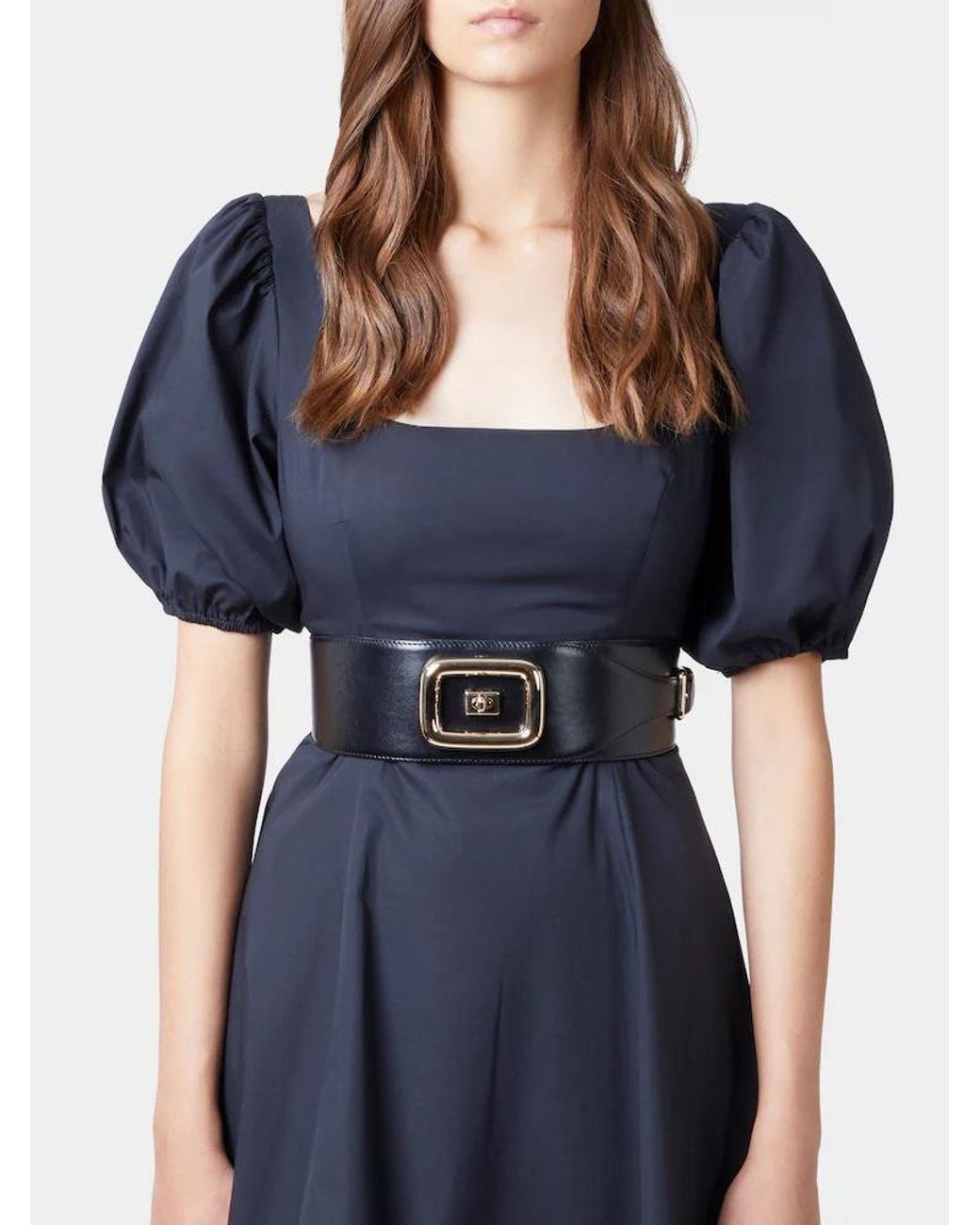 Roger Vivier White Viv' Choc Buckle Belt