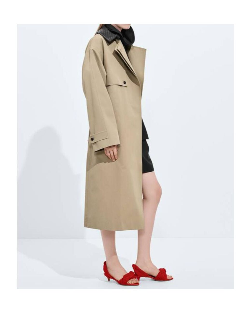 Bottega Veneta Multicolor Trench Coat