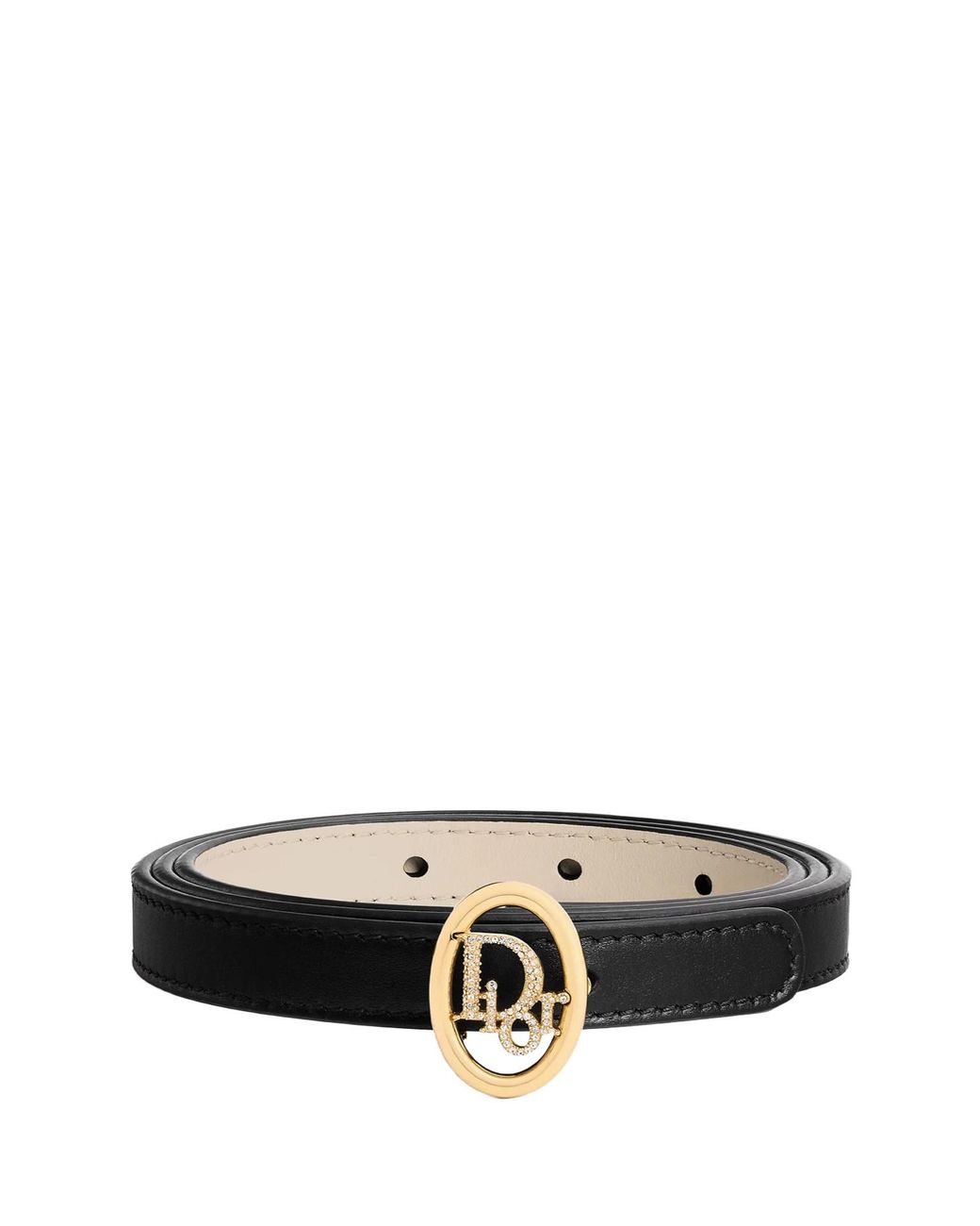 Dior Black Reversible Oblique Belt