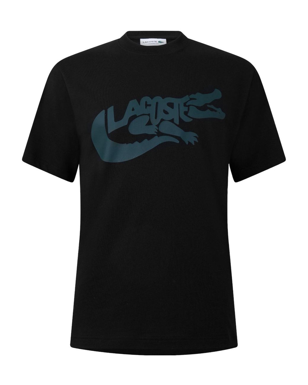 Lacoste Black Short-Sleeve T-Shirt for men