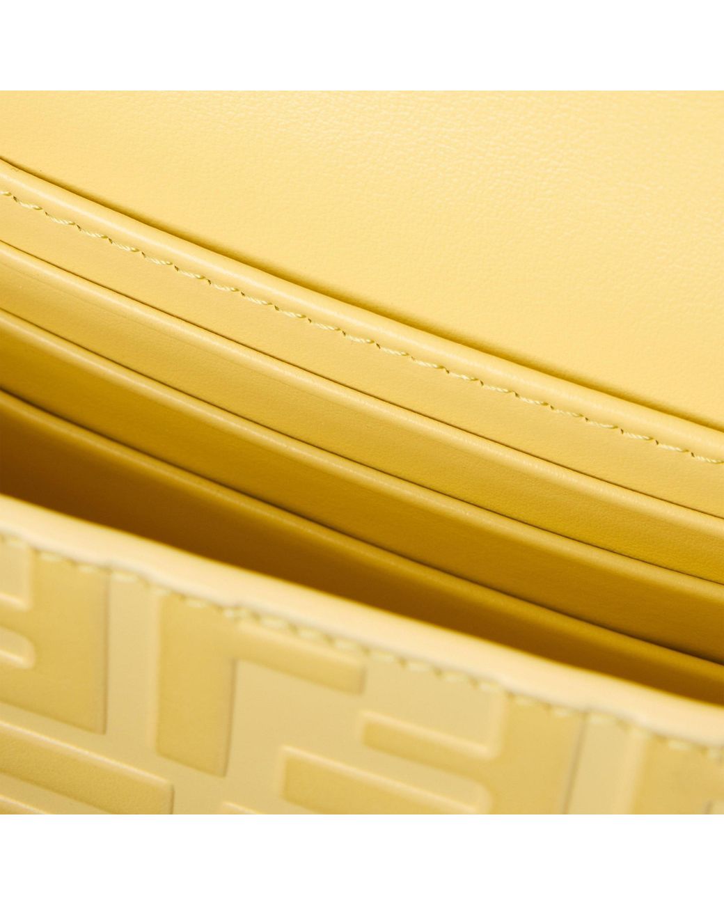 Fendi Yellow Chain Wallet