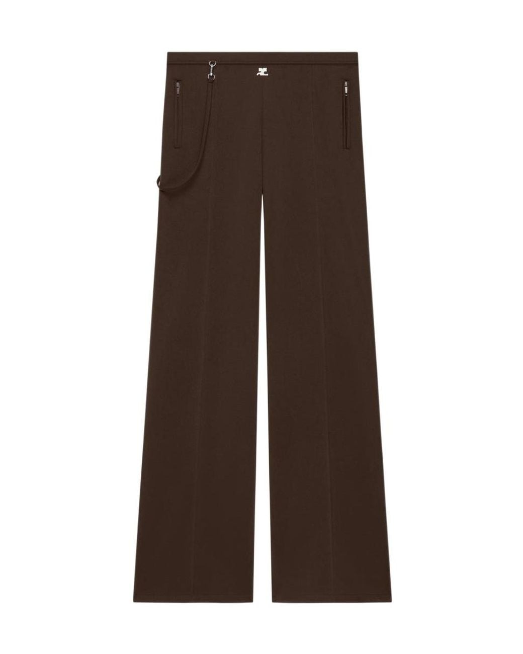 Courreges Brown Courrèges Baggy Tracksuit Pants for men
