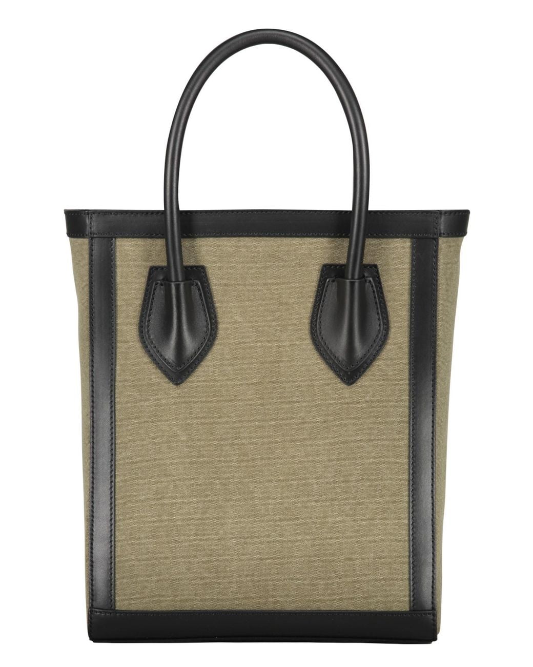Balmain Black B-Army Shopper Top Handle Bag