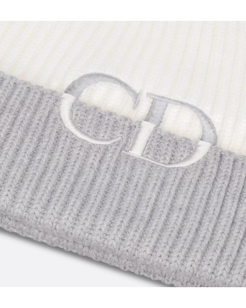 Dior White Homme Cd Icon Beanie for men