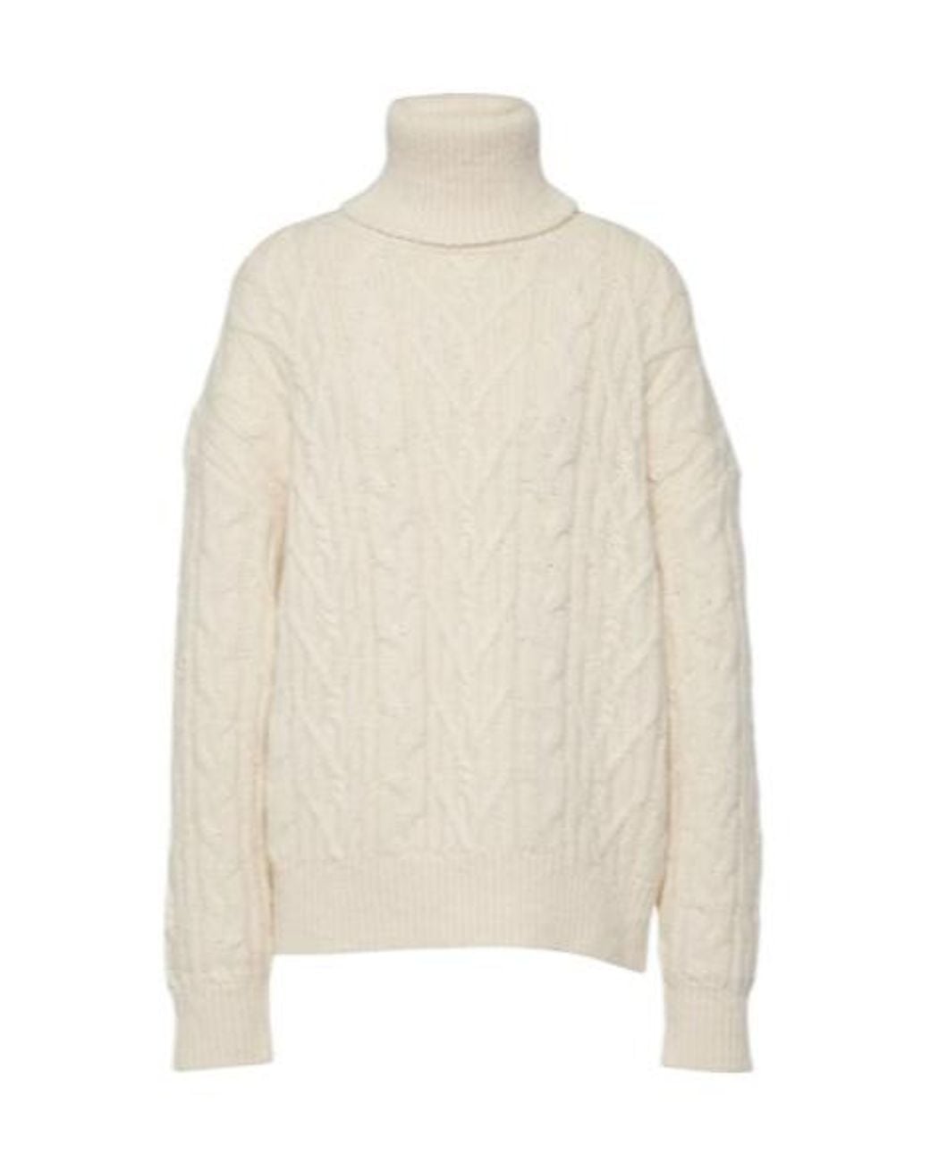 Nili Lotan White Turtleneck Sweater