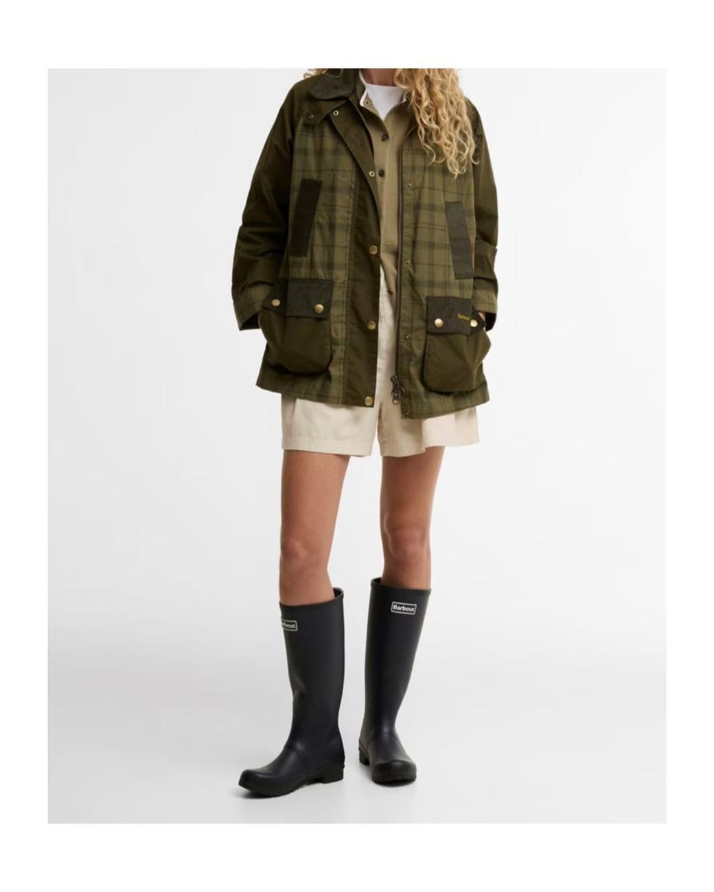 Barbour Green B.Li Mod Beadnell Ld63