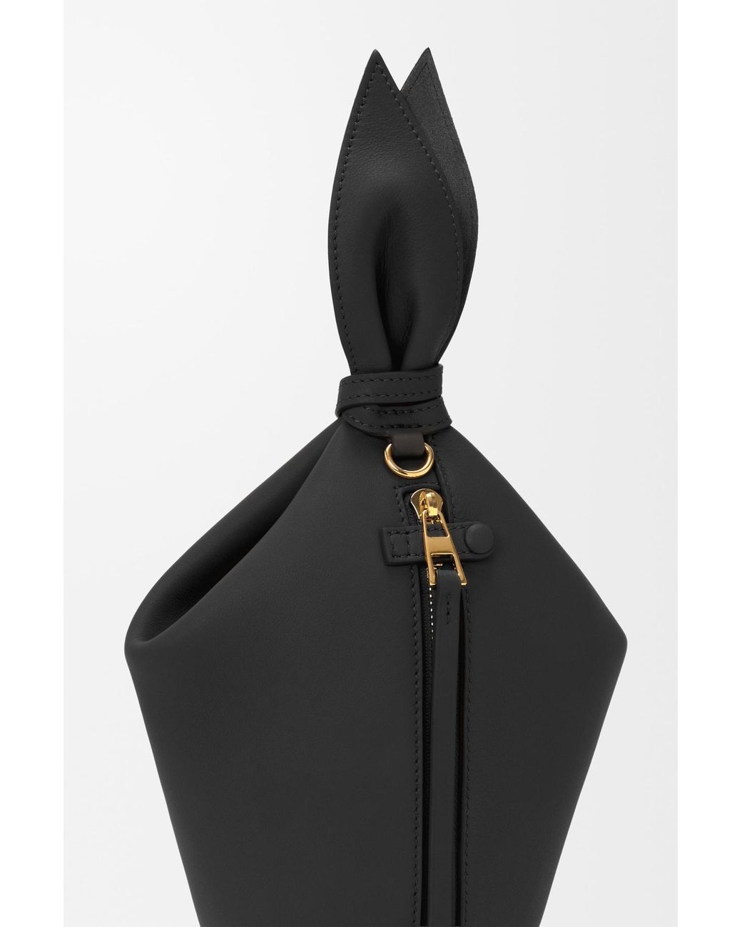 Loewe Black Zip-Up Backpack