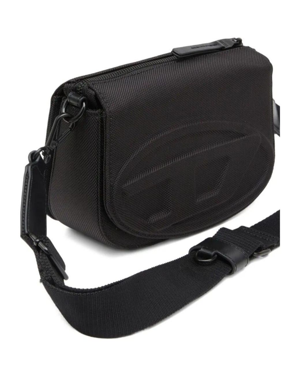 DIESEL Black 1Dr Camera Bag for men