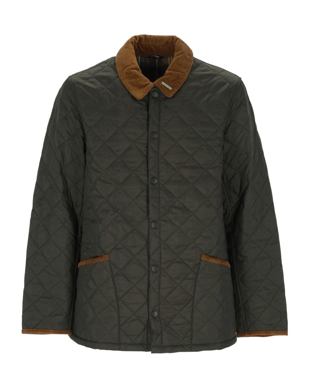 Barbour Green Quilted Jacket for men