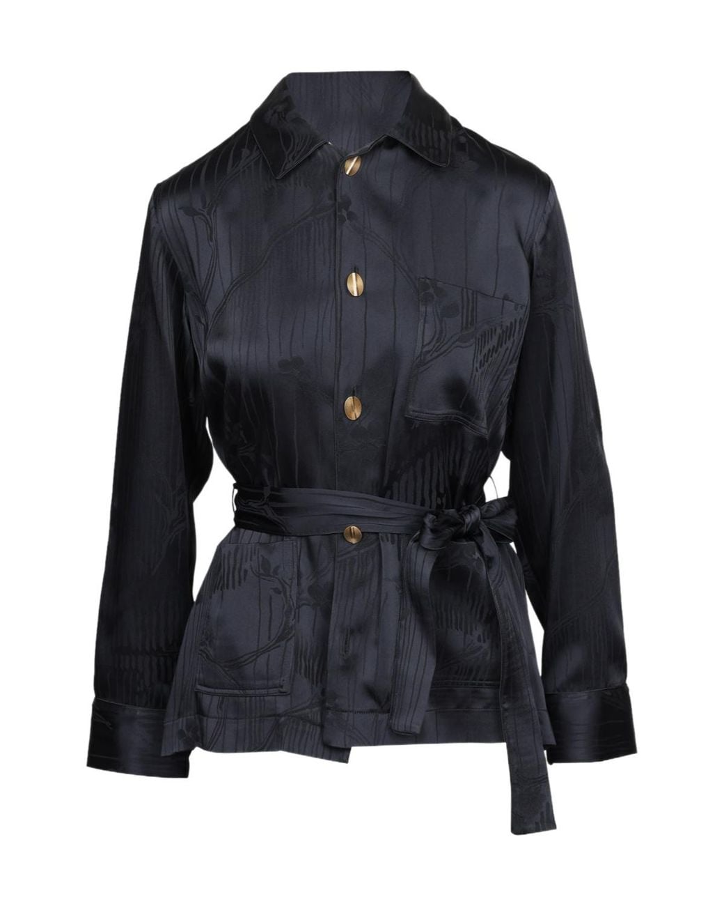 Forte_forte Blue Long-Sleeved Pajamas