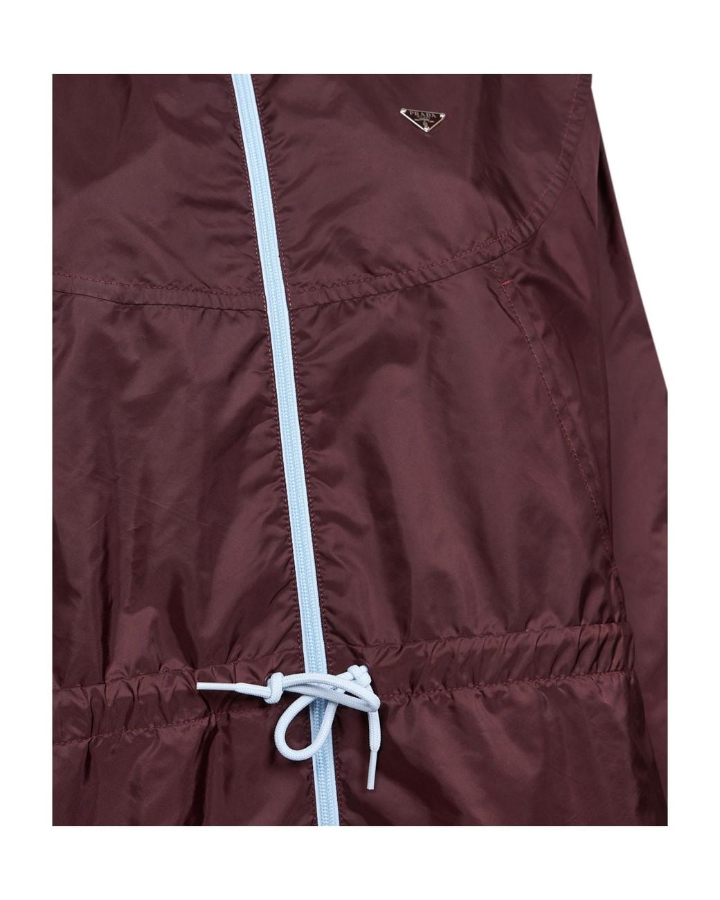 Prada Purple Re-Nylon Blouson Jacket Recycled Polyamide Bomber