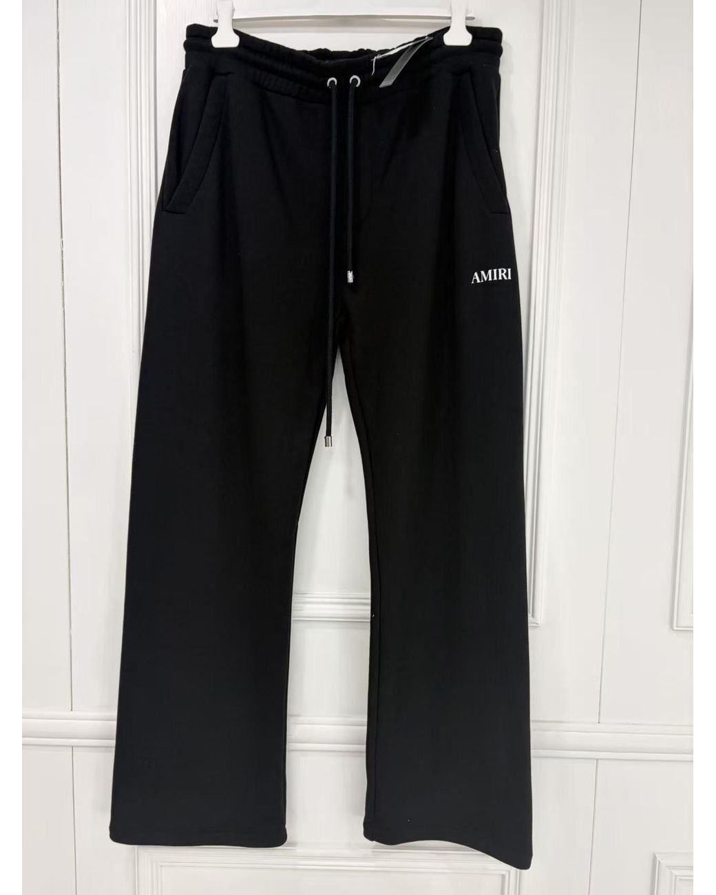 Amiri Black Relaxed Pull On Sweatpants for men
