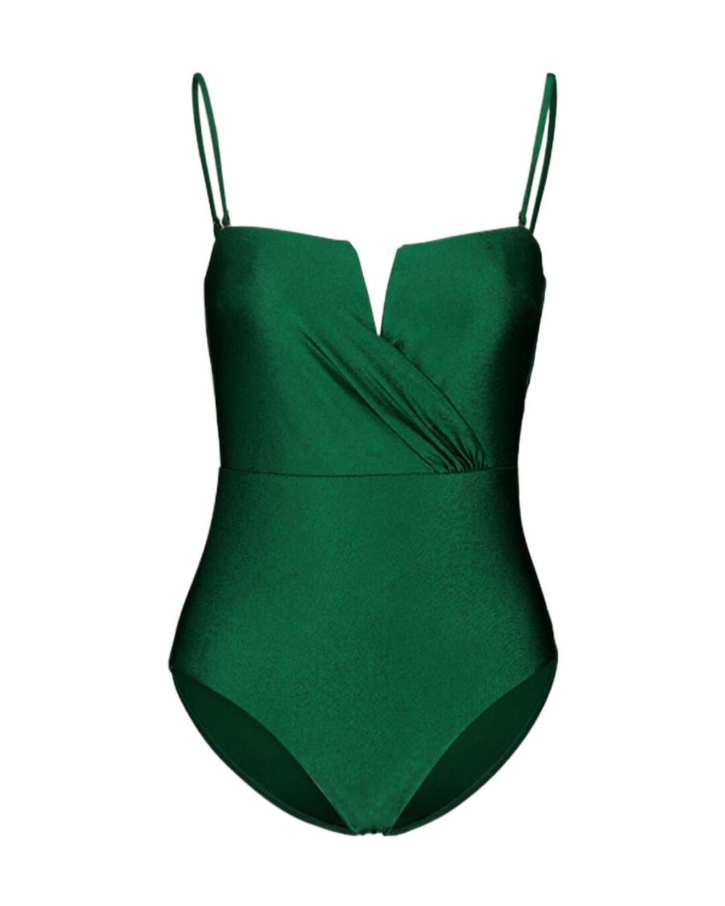 Zimmermann Green Swimsuit With Detachable Straps