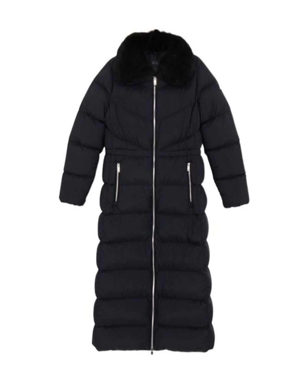 Moose Knuckles Blue Long-Sleeved Down Jacket