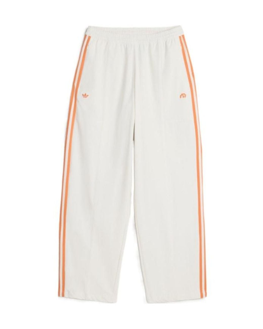 Adidas Originals White Adidas Miaou Side-Stripe Track Pants